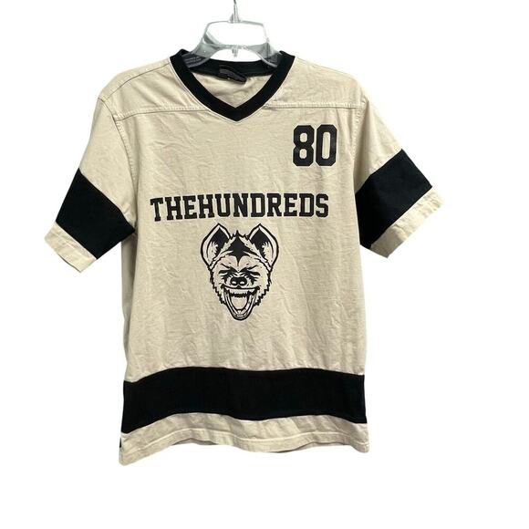 The Hundreds Size Large Varsity Style Tee Shirt Streetwear Casual Mens Style - Picture 1 of 3